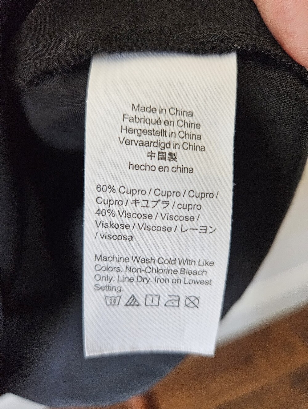 J. Crew Cupro T-shirt Black dress - Picture 14 of 14